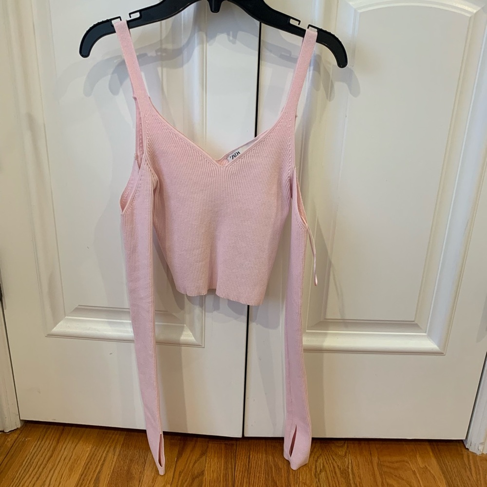 Off the shoulder Knit top